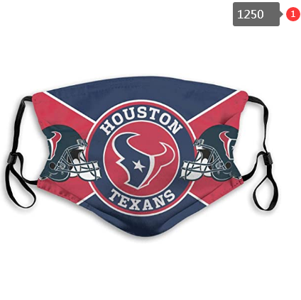 NFL Houston Texans Dust mask with filter->mlb dust mask->Sports Accessory